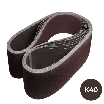 BeXom Sanding Belt 150×2000 mm Grit 40 – Powerful Stock Removal for Steel & Metal